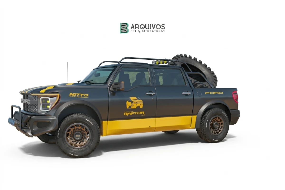 Modelo 3D STL - Ford Raptor